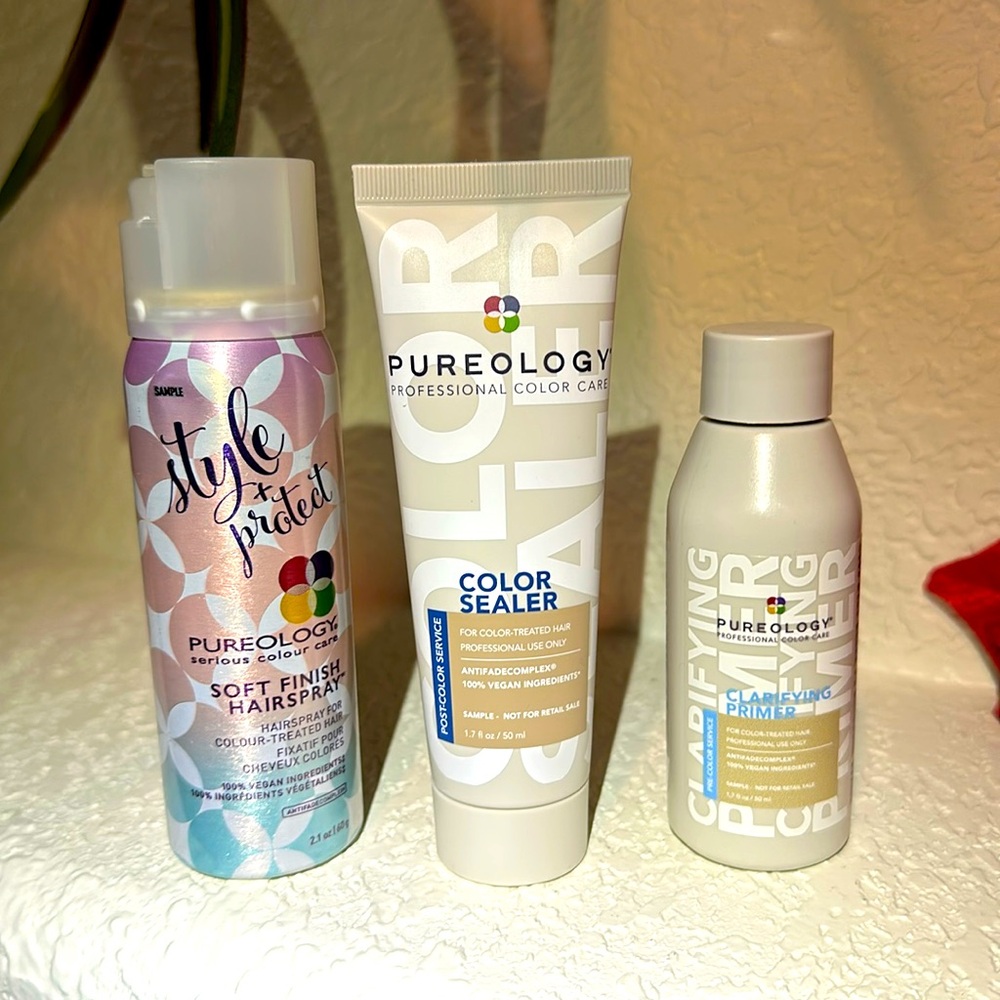 Pureology Professional Color Care - Color Care, Clarifying Primer, Hairspray